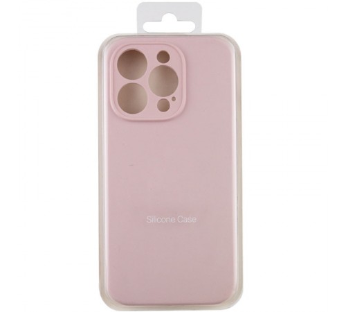 Чохол Silicone Case Full Camera Protective (AA) NO LOGO для Apple iPhone 16 Pro Max (6.9") Рожевий / Chalk Pink Чохол Silicone Case Full Camera Protective (AA) NO LOGO для Apple iPhone 16 Pro Max (6.9") Рожевий / Chalk Pink