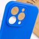 Чохол Silicone Case Full Camera Protective (AA) NO LOGO для Apple iPhone 16 Pro Max (6.9") Синій / Capri Blue