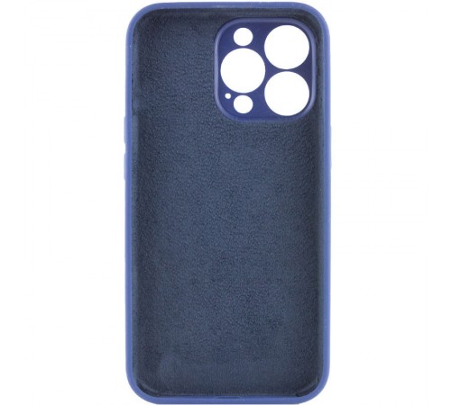 Чохол Silicone Case Full Camera Protective (AA) NO LOGO для Apple iPhone 16 Pro Max (6.9") Синій / Deep navy