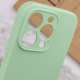 Чохол Silicone Case Full Camera Protective (AA) NO LOGO для Apple iPhone 16 Pro Max (6.9") Зелений / Pistachio