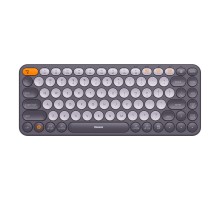 Бездротова клавіатура Baseus K01A Wireless Tri-Mode Keyboard (English Version) (B00955503) Frosted Gray