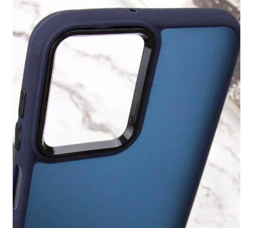 Чохол TPU+PC Lyon Frosted для Oppo A3 4G / A3x 4G/ A40m Deep Navy Чохол TPU+PC Lyon Frosted для Oppo A3 4G / A3x 4G/ A40m Deep Navy