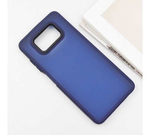 Чохол TPU+PC Lyon Frosted для Xiaomi Poco X3 NFC / Poco X3 Pro Navy Blue Чохол TPU+PC Lyon Frosted для Xiaomi Poco X3 NFC / Poco X3 Pro Navy Blue