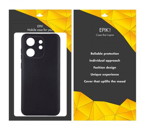 Чохол TPU Epik Black Full Camera для Infinix Smart 9 4G / Hot 50i Чорний Чохол TPU Epik Black Full Camera для Infinix Smart 9 4G / Hot 50i Чорний