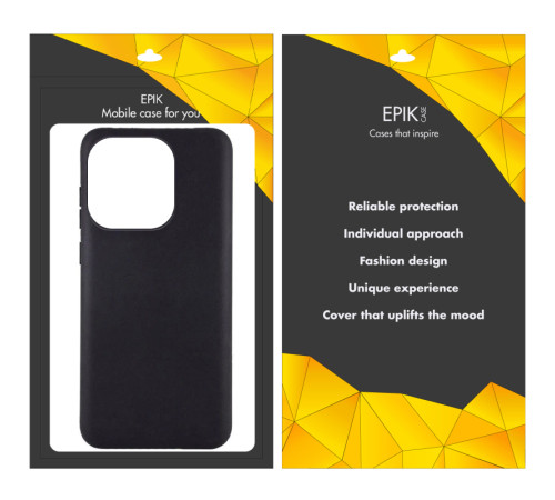 Чохол TPU Epik Black для ZTE Nubia V60 Design Чорний