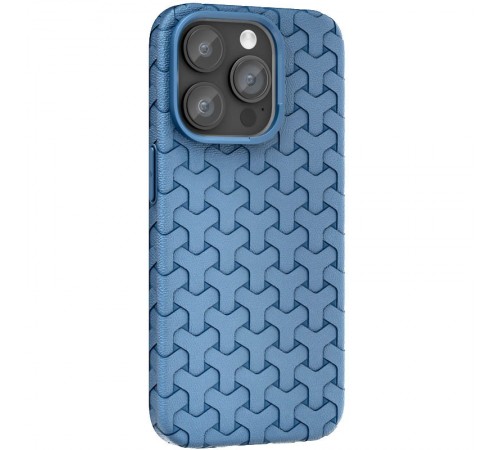 Чохол TPU Weaving для Apple iPhone 14 Pro Max (6.7") Blue Чохол TPU Weaving для Apple iPhone 14 Pro Max (6.7") Blue