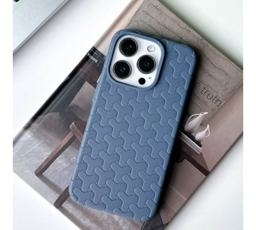 Чохол TPU Weaving для Apple iPhone 14 Pro Max (6.7") Blue Чохол TPU Weaving для Apple iPhone 14 Pro Max (6.7") Blue