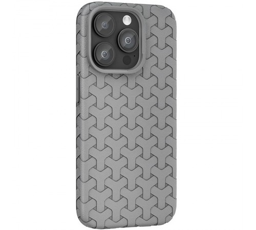 Чохол TPU Weaving для Apple iPhone 14 Pro Max (6.7") Grey Чохол TPU Weaving для Apple iPhone 14 Pro Max (6.7") Grey