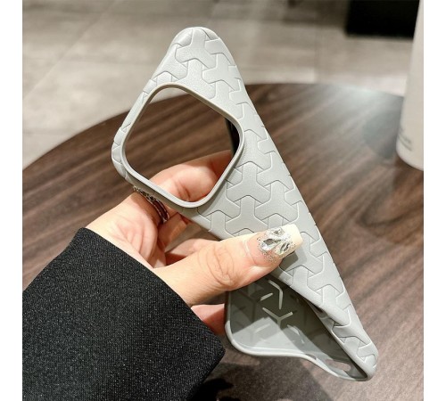 Чохол TPU Weaving для Apple iPhone 14 Pro Max (6.7") Grey Чохол TPU Weaving для Apple iPhone 14 Pro Max (6.7") Grey