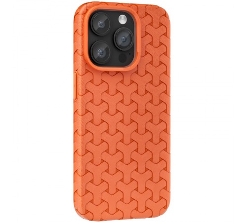 Чохол TPU Weaving для Apple iPhone 14 Pro Max (6.7") Orange Чохол TPU Weaving для Apple iPhone 14 Pro Max (6.7") Orange
