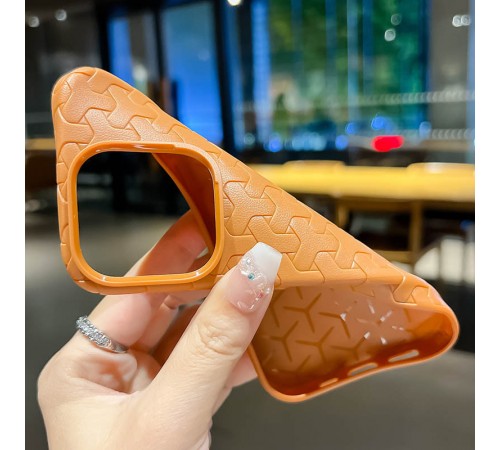 Чохол TPU Weaving для Apple iPhone 14 Pro Max (6.7") Orange Чохол TPU Weaving для Apple iPhone 14 Pro Max (6.7") Orange