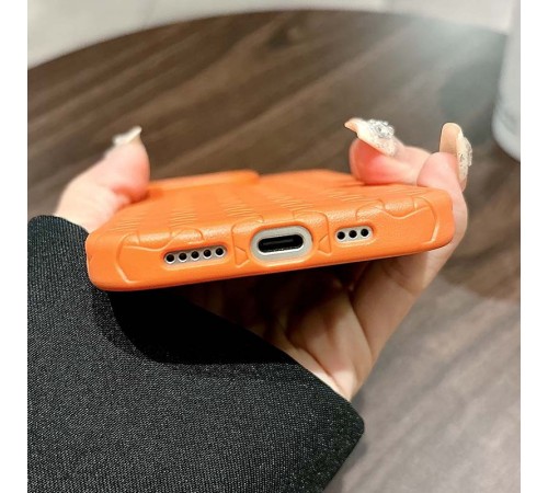 Чохол TPU Weaving для Apple iPhone 14 Pro Max (6.7") Orange Чохол TPU Weaving для Apple iPhone 14 Pro Max (6.7") Orange