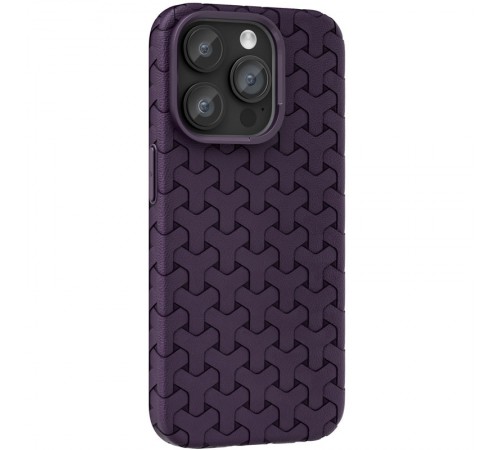 Чохол TPU Weaving для Apple iPhone 14 Pro Max (6.7") Purple Чохол TPU Weaving для Apple iPhone 14 Pro Max (6.7") Purple