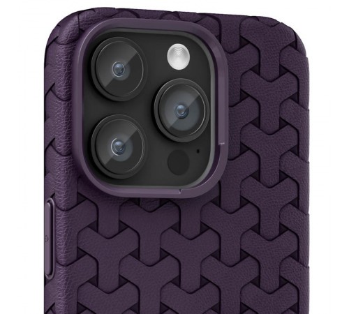 Чохол TPU Weaving для Apple iPhone 14 Pro Max (6.7") Purple Чохол TPU Weaving для Apple iPhone 14 Pro Max (6.7") Purple