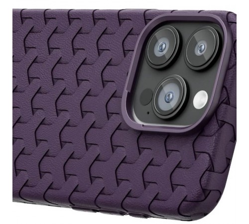 Чохол TPU Weaving для Apple iPhone 14 Pro Max (6.7") Purple Чохол TPU Weaving для Apple iPhone 14 Pro Max (6.7") Purple