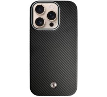 Чохол SGP PC+Leather with MagSafe для Apple iPhone 14 Pro Max (6.7") Carbon