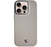 Чохол SGP PC+Leather with MagSafe для Apple iPhone 15 Pro (6.1") Grey
