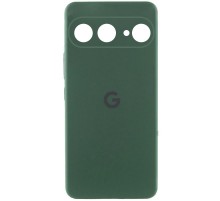 Чохол Silicone Cover Lakshmi Full Camera (AAA) with Logo для Google Pixel 9 Зелений / Cyprus Green