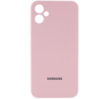 Чохол Silicone Cover Lakshmi Full Camera (AAA) with Logo для Samsung Galaxy A06 Рожевий / Pink Sand