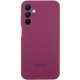 Чохол Silicone Cover Lakshmi Full Camera (AAA) with Logo для Samsung Galaxy A16 4G/5G Бордовий / Plum
