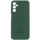 Чохол Silicone Cover Lakshmi Full Camera (AAA) with Logo для Samsung Galaxy A16 4G/5G Зелений / Cyprus Green