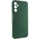 Чохол Silicone Cover Lakshmi Full Camera (AAA) with Logo для Samsung Galaxy A16 4G/5G Зелений / Cyprus Green