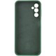 Чохол Silicone Cover Lakshmi Full Camera (AAA) with Logo для Samsung Galaxy A16 4G/5G Зелений / Cyprus Green