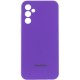 Чохол Silicone Cover Lakshmi Full Camera (AAA) with Logo для Samsung Galaxy S24 FE Фіолетовий / Amethyst