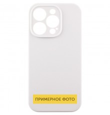 Чохол Silicone Case Full Camera Protective (AA) NO LOGO для Apple iPhone 16 (6.1") Білий / White