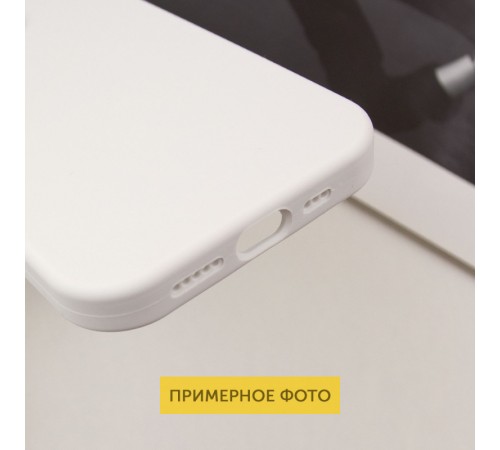 Чохол Silicone Case Full Camera Protective (AA) NO LOGO для Apple iPhone 16 (6.1") Білий / White