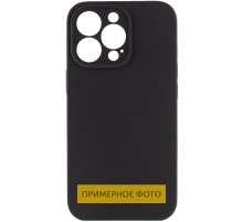Чохол Silicone Case Full Camera Protective (AA) NO LOGO для Apple iPhone 16 (6.1") Чорний / Black