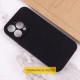 Чохол Silicone Case Full Camera Protective (AA) NO LOGO для Apple iPhone 16 (6.1") Чорний / Black