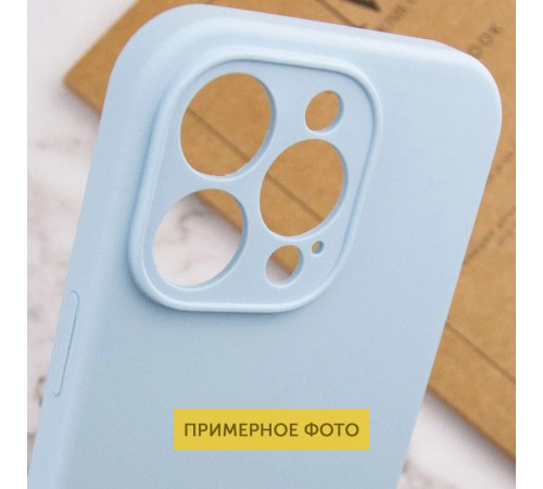 Чохол Silicone Case Full Camera Protective (AA) NO LOGO для Apple iPhone 16 (6.1") Блакитний / Sweet Blue Чохол Silicone Case Full Camera Protective (AA) NO LOGO для Apple iPhone 16 (6.1") Блакитний / Sweet Blue