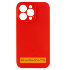 Чохол Silicone Case Full Camera Protective (AA) NO LOGO для Apple iPhone 16 (6.1") Червоний / Red