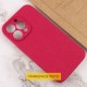 Чохол Silicone Case Full Camera Protective (AA) NO LOGO для Apple iPhone 16 (6.1") Червоний / Rose Red