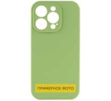 Чохол Silicone Case Full Camera Protective (AA) NO LOGO для Apple iPhone 16 (6.1") М'ятний / Mint