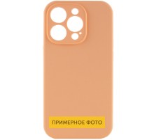 Чохол Silicone Case Full Camera Protective (AA) NO LOGO для Apple iPhone 16 (6.1") Помаранчевий / Cantaloupe