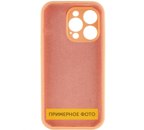Чохол Silicone Case Full Camera Protective (AA) NO LOGO для Apple iPhone 16 (6.1") Помаранчевий / Cantaloupe Чохол Silicone Case Full Camera Protective (AA) NO LOGO для Apple iPhone 16 (6.1") Помаранчевий / Cantaloupe