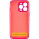 Чохол Silicone Case Full Camera Protective (AA) NO LOGO для Apple iPhone 16 (6.1") Рожевий / Barbie pink