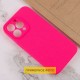 Чохол Silicone Case Full Camera Protective (AA) NO LOGO для Apple iPhone 16 (6.1") Рожевий / Barbie pink