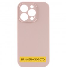 Чохол Silicone Case Full Camera Protective (AA) NO LOGO для Apple iPhone 16 (6.1") Рожевий / Pink Sand