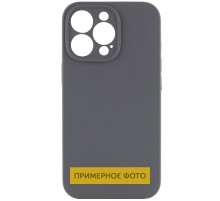 Чохол Silicone Case Full Camera Protective (AA) NO LOGO для Apple iPhone 16 (6.1") Сірий / Dark Gray