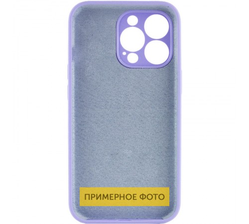 Чохол Silicone Case Full Camera Protective (AA) NO LOGO для Apple iPhone 16 (6.1") Бузковий / Dasheen Чохол Silicone Case Full Camera Protective (AA) NO LOGO для Apple iPhone 16 (6.1") Бузковий / Dasheen