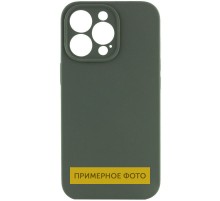 Чохол Silicone Case Full Camera Protective (AA) NO LOGO для Apple iPhone 16 (6.1") Зелений / Cyprus Green