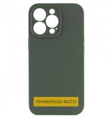 Чохол Silicone Case Full Camera Protective (AA) NO LOGO для Apple iPhone 16 (6.1") Зелений / Cyprus Green