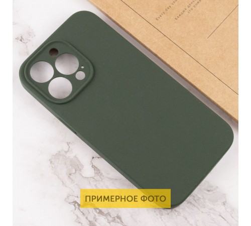 Чохол Silicone Case Full Camera Protective (AA) NO LOGO для Apple iPhone 16 (6.1") Зелений / Cyprus Green