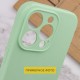 Чохол Silicone Case Full Camera Protective (AA) NO LOGO для Apple iPhone 16 (6.1") Зелений / Pistachio