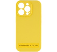 Чохол Silicone Case Full Camera Protective (AA) NO LOGO для Apple iPhone 16 (6.1") Жовтий / Yellow