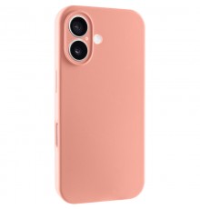 Чохол Silk Full Camera Protective (AA) NO LOGO для Apple iPhone 16 (6.1") Персиковий / Peach