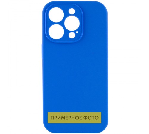 Чохол Silicone Case Full Camera Protective (AA) NO LOGO для Apple iPhone 16 Plus (6.7") Синій / Capri Blue Чохол Silicone Case Full Camera Protective (AA) NO LOGO для Apple iPhone 16 Plus (6.7") Синій / Capri Blue